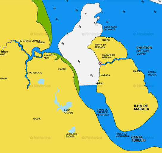 Ilha de Maraca and ilha Jipioca (Amapa Brazil)