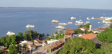 Santarem harbor (Para Brazil)
