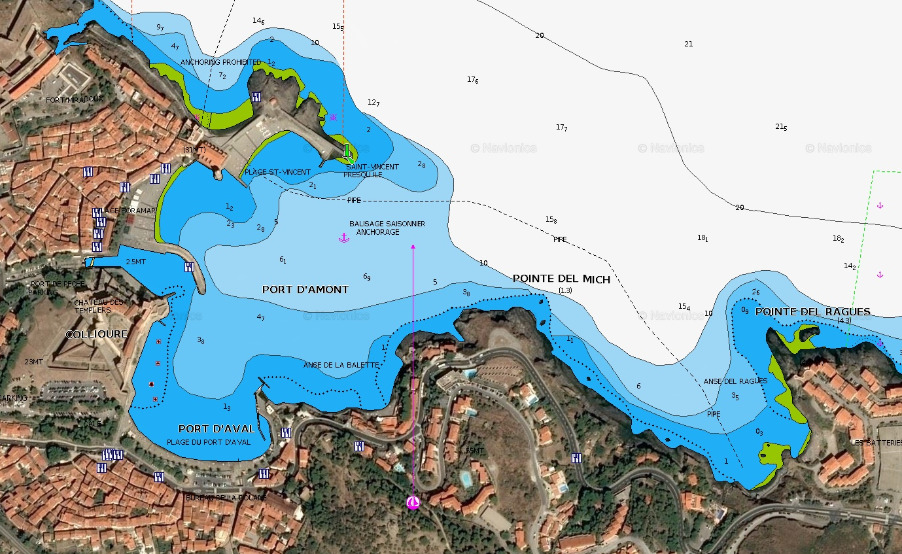 Collioure - Anse de la Baleta