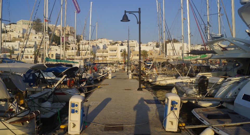 Port marina Naxos (Naxos) (Greece)
