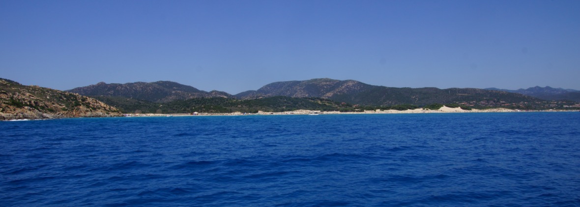 Baia Su Giudeu (Guideo o baia di Chia Sardegna))